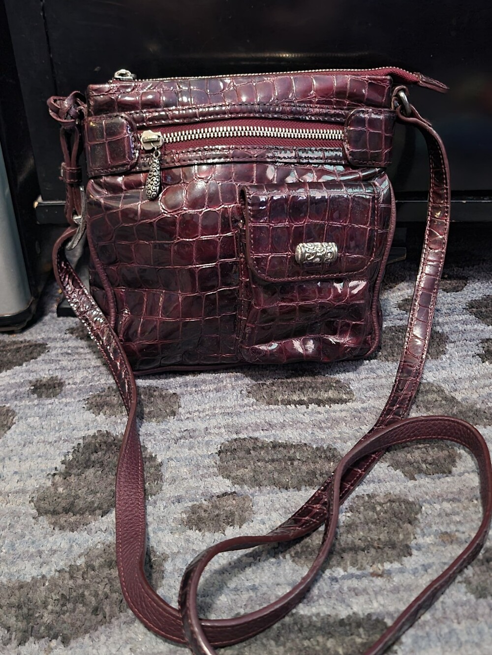Brighton Purple Crossbody